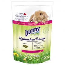 Comida Bunny Kaninchen Traum YOUNG para conejos jóvenes - 2 x 1,5 kg - Pack Ahorro