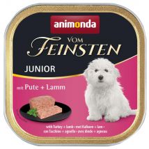 animonda Vom Feinsten 48 x 150 g Alimento umido per cani - Junior: Tacchino & Agnello