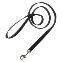 Set HUNTER: collar + correa Ecco Sport negro - Collar M + correa 110 cm, 15 mm ancho