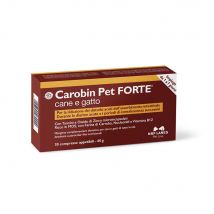 Carobin Pet Forte Alimento complementare dietetico per cane e gatto - Set %:  2 x 60 g