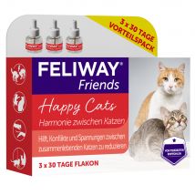 Diffuseur Feliway Friends - 3 recharges de 48 mL