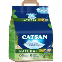 8L Natural Catsan Kattenbakvulling Biologisch Afbreekbaar