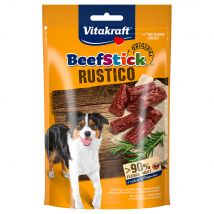 Voordeelpakket: 7x55g Vitakraft Rundvlees Sticks Rustico hondensnacks