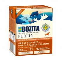 6x370g Bozita Purely Paté zalm natvoer voor honden