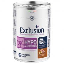 Exclusion Diet Hypoallergenic 12 x 400 g - Coniglio & Patate