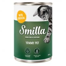 Smilla Yummy 20 x 400 g Alimento umido per gatti - Pollo
