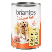 Voordeelpakket Briantos Delicious Paté 24 x 400 g Kip