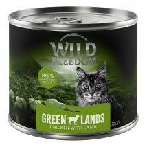 Wild Freedom Adult 6 x 200 g - Green Lands - agneau, poulet