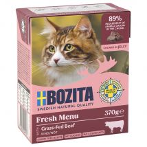 Bozita Tetra Bocconcini in gelatina 6 x 370 g Alimento umido per gatto - Tritato di Manzo