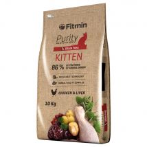 10 kg Fitmin Cat Purity Kitten Nourriture pour chat dry