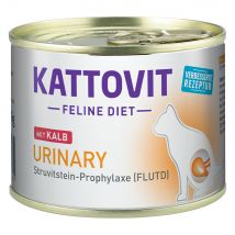 6x185g Urinary (Struvitstenen-Profylaxe) Kalfsvlees Kattovit Kattenvoer
