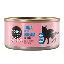 Cosma Asia in Jelly 6 x 170g - Tuna with Bream