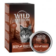 Wild Freedom Adult vaschette 24 x 85 g -  Deep Forest - Selvaggina & Pollo