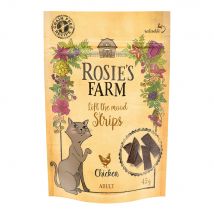 Rosie's Farm "Strips" Pollo Snack per gatti - Set %: 5 x 45 g