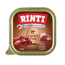 10x150g Singlefleisch Lam Puur RINTI Hondenvoer nat