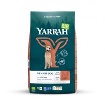 2x10kg Yarrah Bio Senior, poulet - Croquettes pour chien