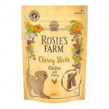 Rosie's Farm Chewy Sticks snacks de pollo y pavo para perros - 70 g