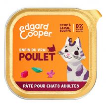 12x85g Edgard & Cooper Adult Graanvrije Kip Paté - Paté pour chat
