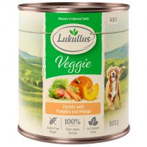 Lukullus Natuurkost Veggie Hondenvoer - 6 x 800 g