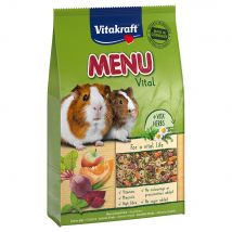 Vitakraft Menù Vital Mangime per porcellini d'India - Set % 2 x 5 kg
