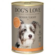 Dog´s Love Senior comida húmeda para perros - 24 x 400 g
