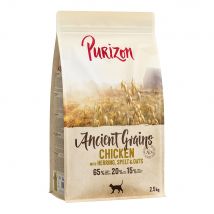 Purizon Adult poulet, poisson - céréales anciennes pour chat -  2,5 kg
