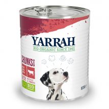 Yarrah Bio alimento biologico Bocconcini con Manzo  - 6 x 820 g