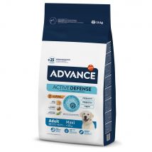 Pack ahorro: Advance para perros 2 x 7,5 a 15 kg - Maxi Adult pollo y arroz (2 x 14 kg)