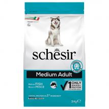 Schesir Medium Adult poisson pour chat - 2 x 3 kg