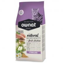 Ownat Classic Sterilised pour chat - 2 x 15 kg