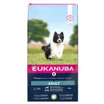 Eukanuba Adult razas pequeñas y medianas con cordero y arroz - 12 kg