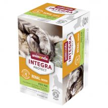 Animonda Integra Protect Adult Renal 24 x 100 g para gatos - Pack Ahorro - Pavo puro