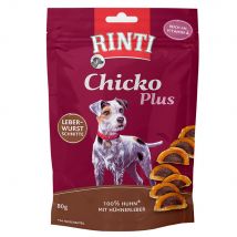 RINTI Chicko Plus embutido de hígado para perros - 3 x 80 g