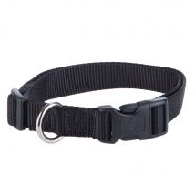 Collar HUNTER Ecco Sport Vario Basic negro para perros - L: 41 - 65 cm perímero del cuello,  25 mm ancho