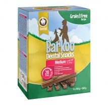 28 Stuks voor Middelgrote Honden Barkoo Dental Sticks Hondensnacks