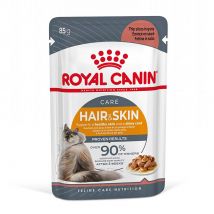 Royal Canin Hair & Skin Care en sauce - 12 x 85 g
