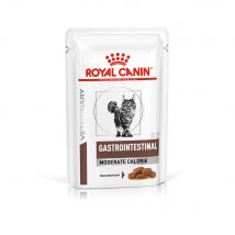 Royal Canin Gastrointestinal Moderate Calorie Feline Veterinary umido per gatti - Set %: 48 x 85 g
