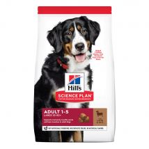 Hill's Adult 1-5 Large Science Plan con cordero y arroz - Pack % - 2 x 14 kg