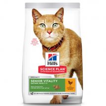 2x7kg Mature Adult Senior Vitality poulet, riz Hill's Science Plan - Croquettes pour chat