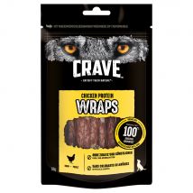 Crave Protein Wrap snacks para perros - 50 g Pollo