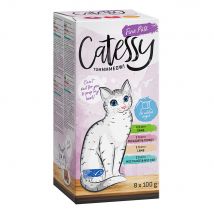 Mixpak Catessy Kuipjes 64 x 100 g Kattenvoer - Fijne Paté Mix II