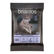 Briantos Adult canard, pommes de terre - SANS CÉRÉALES pour chien - format d'essai : 100 g
