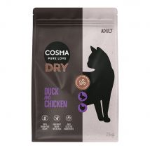 Cosma canard, poulet pour chat - 2 kg