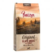 Purizon Puppy Black Angus, dinde - sans céréales pour chiot - 12 kg