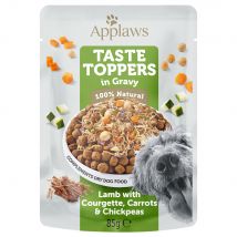 Applaws Taste Toppers in Saus 12 x 85 g Hondenvoer - Lam, Wortel, Courgette & Kikkererwten