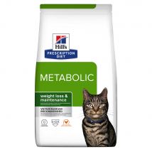 Hill's Prescription Diet Metabolic Weight Management Pollo secco per gatti - 8 kg