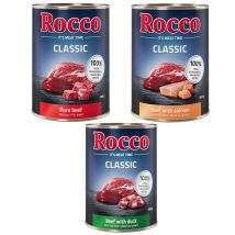 24x400g Exclusieve Mix (3 Smaken) Rocco Classic Hondenvoer