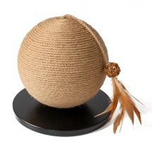 Pelota rascador Karlie Baltiko de madera - Diám. 30 x 27 cm
