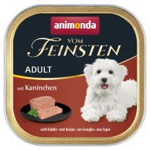 animonda Vom Feinsten 48 x 150 g Alimento umido per cani - Adult senza cereali: Coniglio