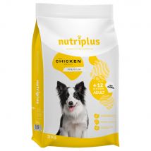 Nutriplus Adult poulet pour chien - 2 x 3 kg